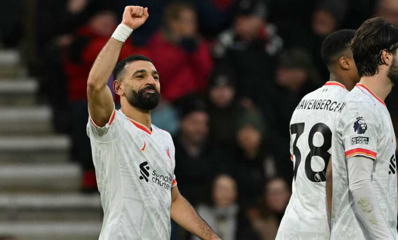 محمد صلاح يواصل موسمه الاستثنائي مع ليفربول