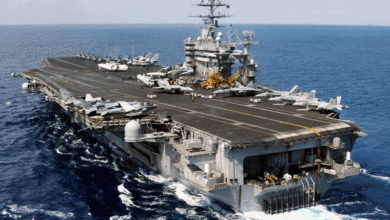 أنصار الله تستهدف حاملة الطائرات الأمريكية "ترومان" بالصواريخ المجنحة والمسيّرات