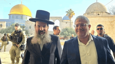 الإرهابي بن غفير يقتحم المسجد الأقصى والدول العربية تدين الاقتحام