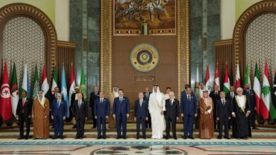 القادة العرب يرفضون تهجير الشعب الفلسطيني ويطالبون بوقف الحرب على غزة