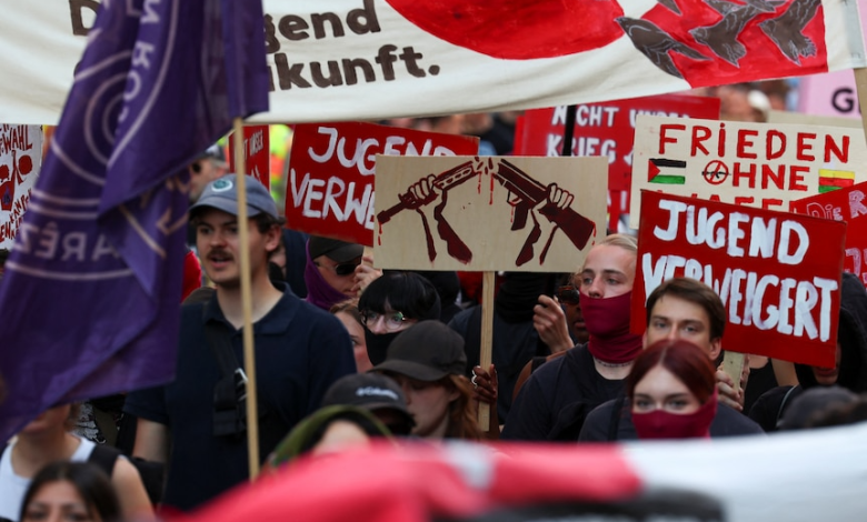 États-Unis: Manifestations contre Donald Trump à l’occasion du 1ᵉʳ Mai
