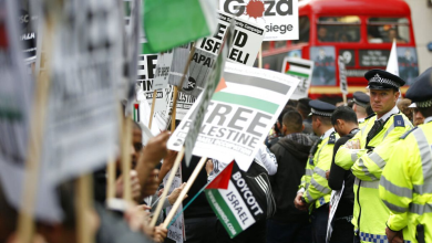 بريطانيا: نصف مليون متظاهر يطالبون بوقف الإبادة الجماعية في غزة