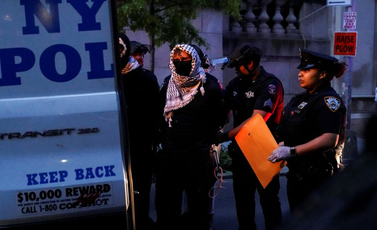 Columbia Students Arrested