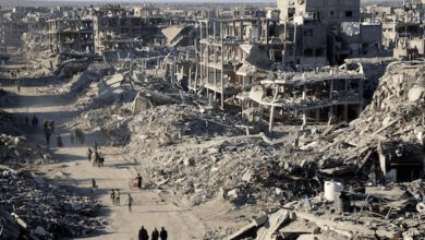 إسرائيل تدمر المباني والأبراج السكنية في غزة