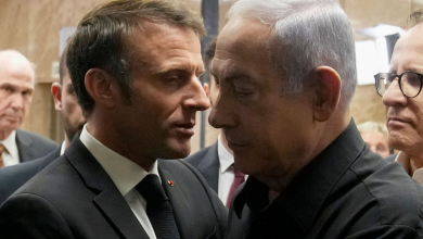 Macron and Netanyahu