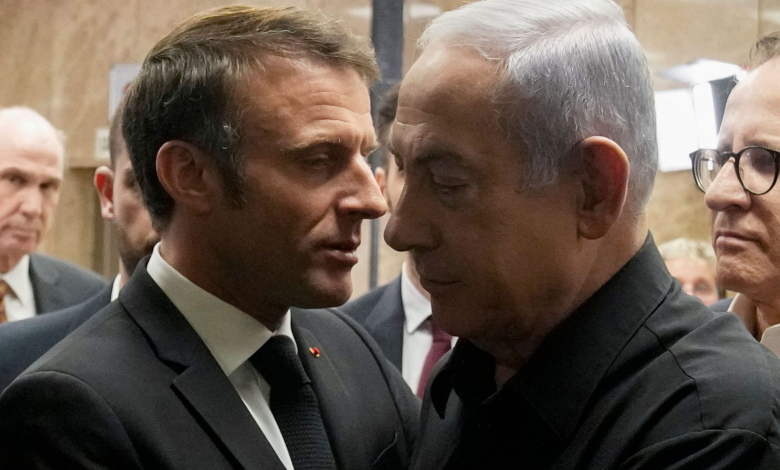 Macron and Netanyahu