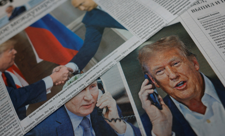 بوتين يناقش هاتفياً مع ترامب الأزمة الأوكرانية