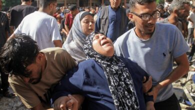 الاحتلال الإسرائيلي يرتكب مجزرة مروعة بحق النازحين داخل مدرسة في جباليا