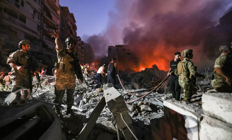 غارات إسرائيلية عنيفة تستهدف النبطية ومناطق أخرى في جنوب لبنان