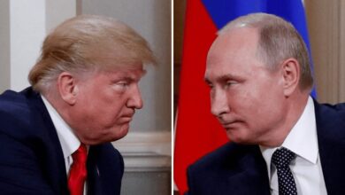 ترامب: بوتين يلعب بالنار