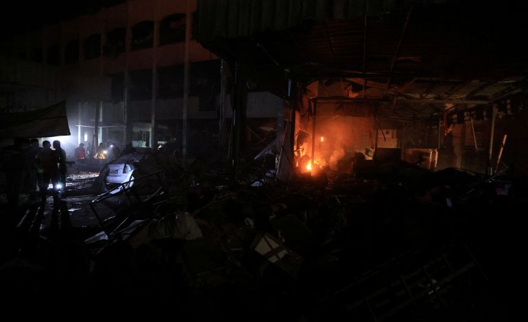 Israeli forces bomb a school in Gaza, killing 30 people