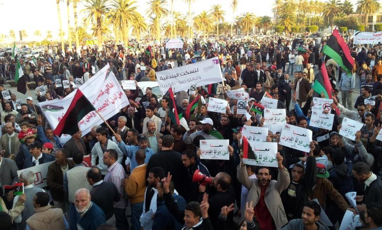 Manifestations à Tripoli contre les affrontements armés