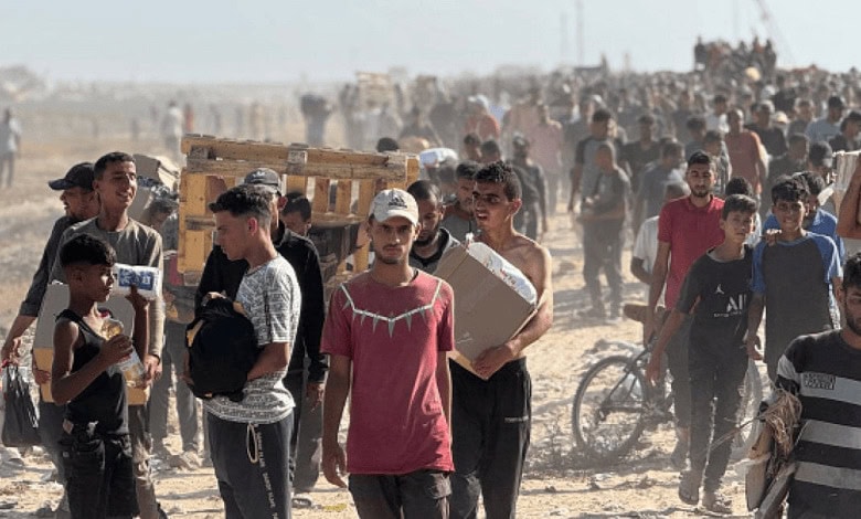 Trois martyrs et 46 blessés lors d'une distribution d'aide humanitaire par la GHF à Rafah