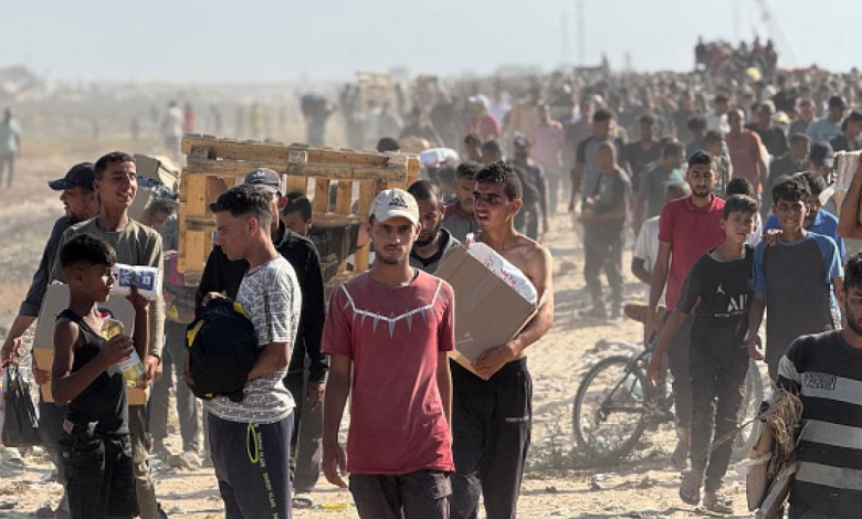 Trois martyrs et 46 blessés lors d'une distribution d'aide humanitaire par la GHF à Rafah