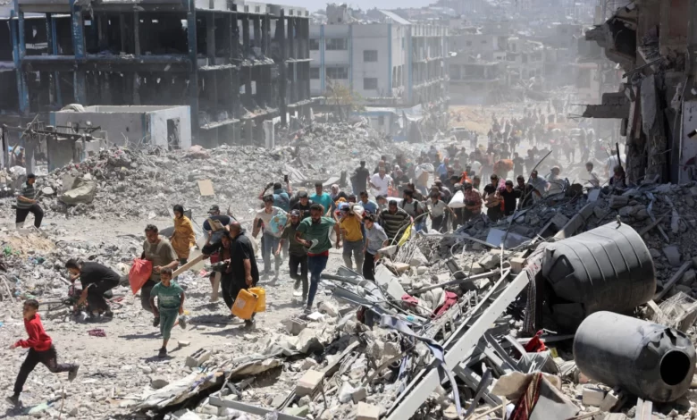 Le bilan des morts de la guerre israélienne contre Gaza s'élève à 55 998