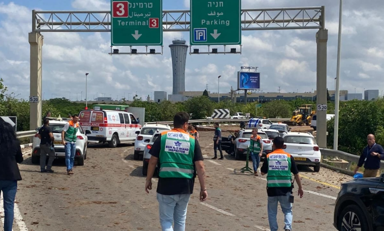 أنصار الله تستهدف مطار اللد "بن غوريون" بصاروخين باليستيين