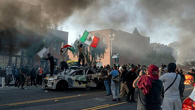 حاكم كاليفورنيا يعتزم مقاضاة ترامب بسبب احتجاجات لوس إنجلوس