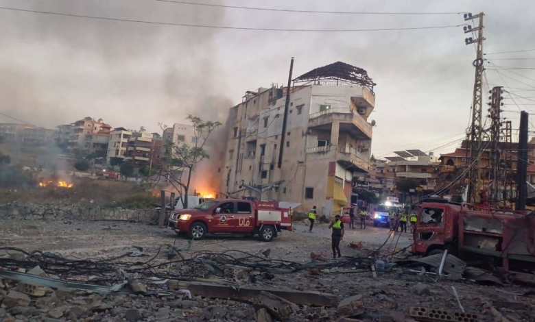 Israeli strikes kill 2 in south Lebanon