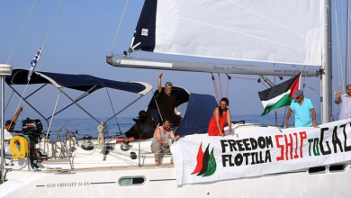 Des drones israéliens survolent le voilier Madeleine en direction de Gaza