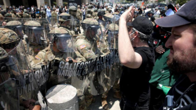 لوس أنجلوس: اتساع رقعة الاحتجاجات وقوات (المارينز) تتدخل لقمع المتظاهرين