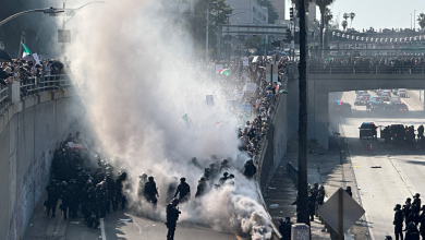 ترامب وزيري الأمن الداخلي والدفاع بتحرير لوس أنجلوس من "غزو المهاجرين"