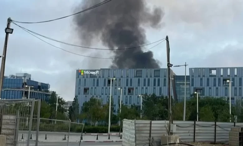 القصف الإيراني لإسرائيل يطال شركة مايكروسوفت في مدينة بئر السبع