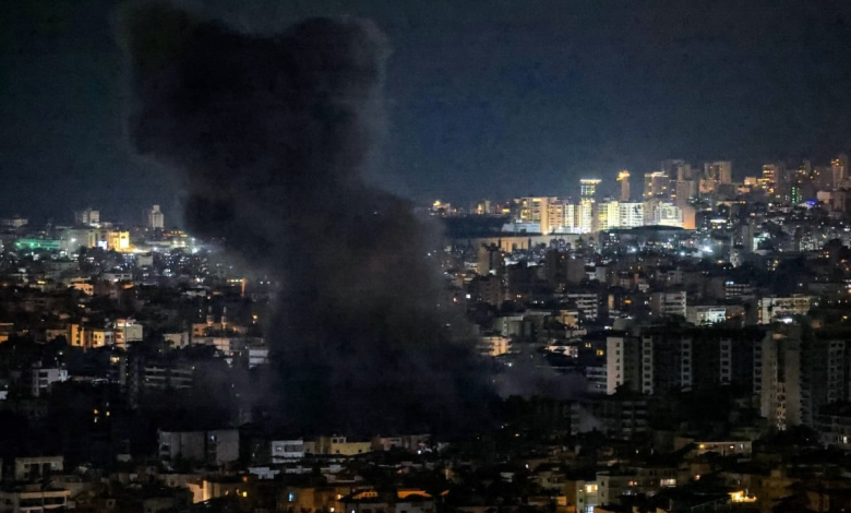 الاحتلال الإسرائيلي يشنّ عدوان جوي عنيف على الضاحية الجنوبية لبيروت