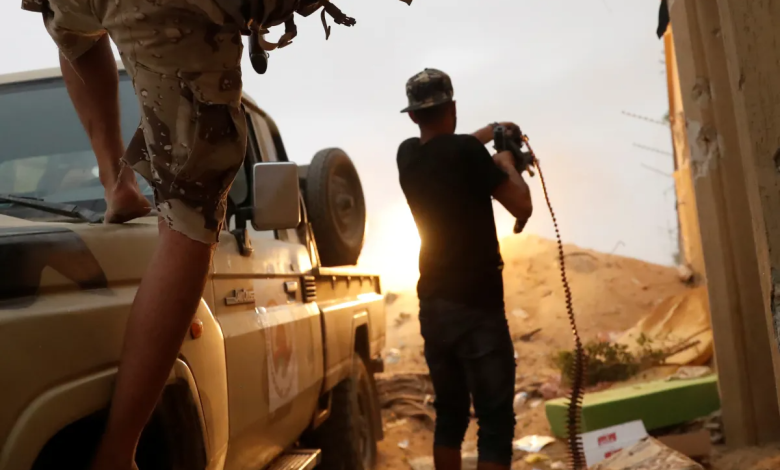 انهيار الهدنة بين الميشيات الليبية وتجدد الاشتباكات المسلحة