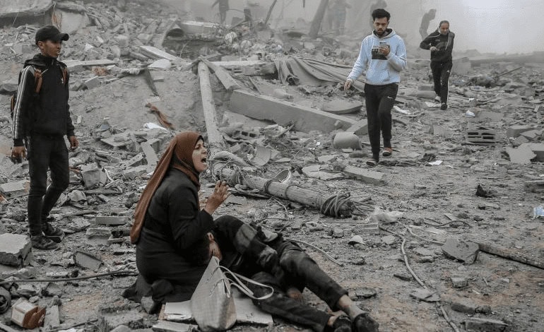 Dozens of Palestinians killed by Israeli forces in the Gaza Strip