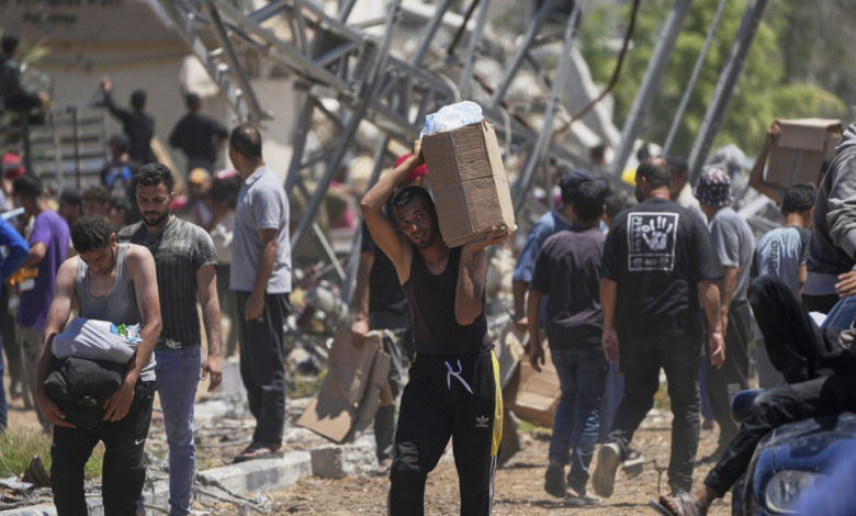 The Israeli military killed 27 Palestinians waiting for aid in Rafah