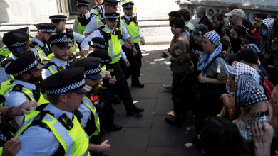 الشرطة البريطانية تعتقل محتجين ضد تصنيف "فلسطين أكشن" منظمة إرهابية